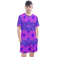 Men s Mesh T-Shirt and Shorts Set