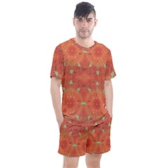 Men s Mesh T-Shirt and Shorts Set