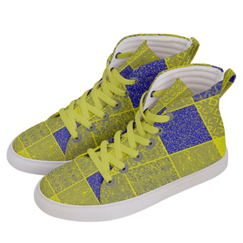 Men s Hi-Top Skate Sneakers 