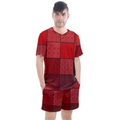 Men s Mesh T-Shirt and Shorts Set