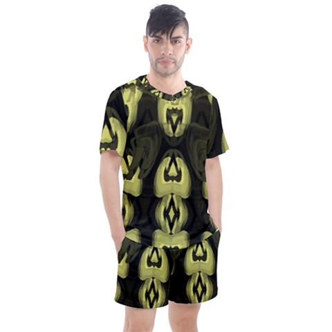 Men s Mesh T-Shirt and Shorts Set 