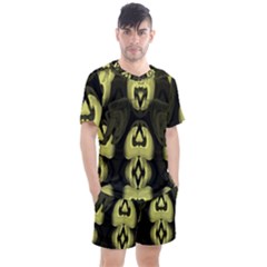 Men s Mesh T-Shirt and Shorts Set