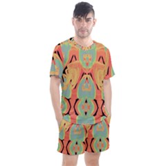 Men s Mesh T-Shirt and Shorts Set
