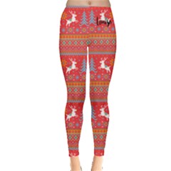 Personalized Christmas Name - Everyday Leggings 