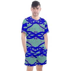 Men s Mesh T-Shirt and Shorts Set