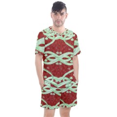 Men s Mesh T-Shirt and Shorts Set