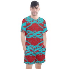 Men s Mesh T-Shirt and Shorts Set