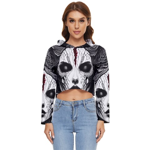 Women s Lightweight Cropped Hoodie 