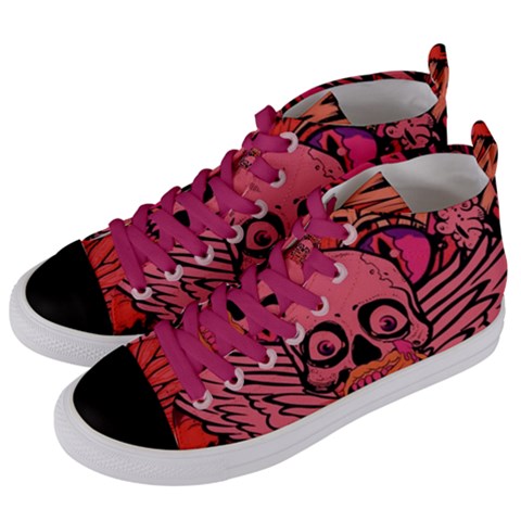 Women s Mid-Top Canvas Sneakers 