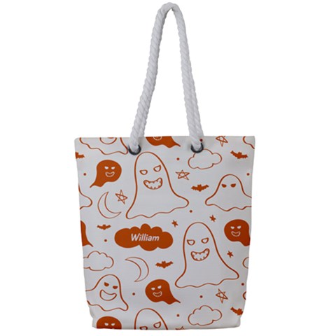 Full Print Rope Handle Tote (Small) 