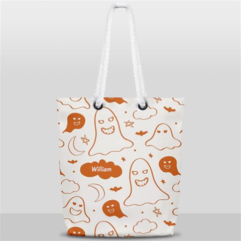 Full Print Rope Handle Tote (Small) 