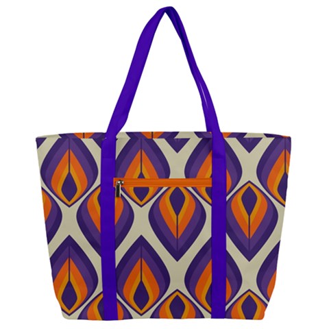 Zip Up Canvas Bag 