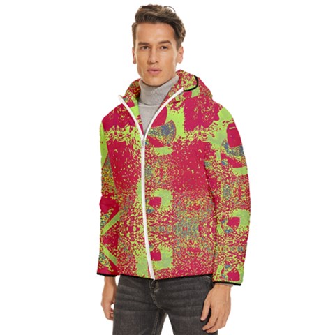 Men s Hooded Quilted Jacket 