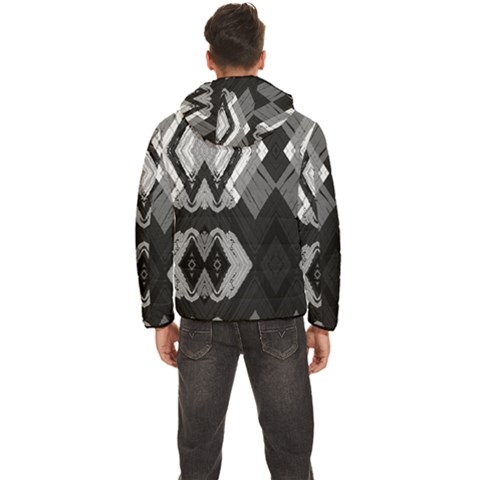 Men s Hooded Quilted Jacket 