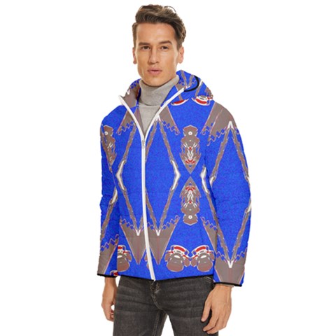 Men s Hooded Quilted Jacket 