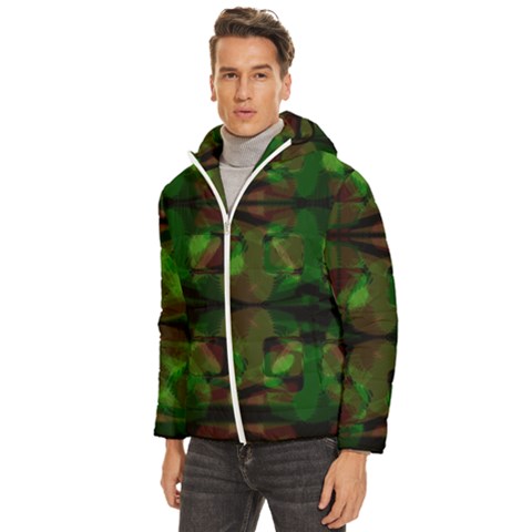 Men s Hooded Quilted Jacket 