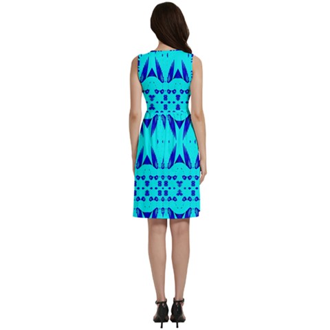 Sleeveless Dress With Pocket 