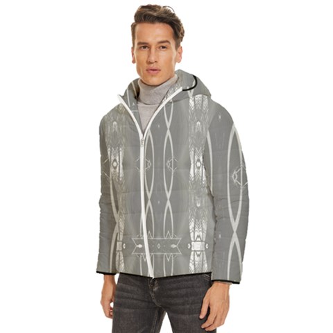 Men s Hooded Quilted Jacket 