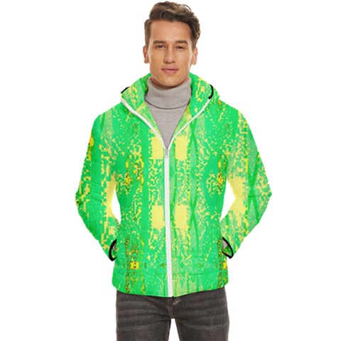 Men s Hooded Quilted Jacket 