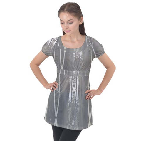 Puff Sleeve Tunic Top 