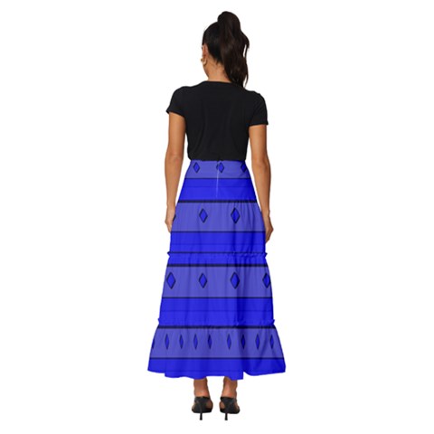 Tiered Ruffle Maxi Skirt 