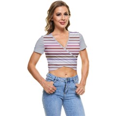 Jtop3 - Short Sleeve Foldover T-Shirt