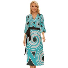 Wind Clan Wrap Dress  - Midsummer Wrap Dress