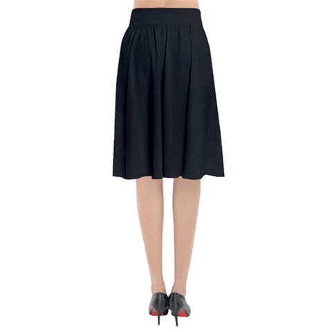 Flared Midi Skirt 