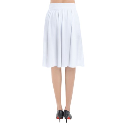 Flared Midi Skirt 