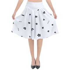 Bskirt7 - Flared Midi Skirt