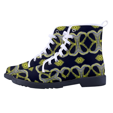 Men s High-Top Canvas Sneakers 