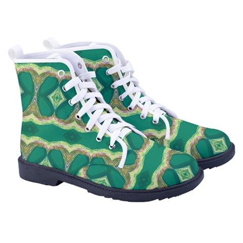 Men s High-Top Canvas Sneakers 