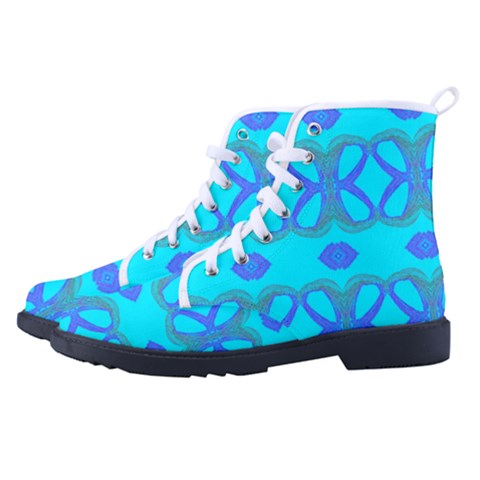 Men s High-Top Canvas Sneakers 