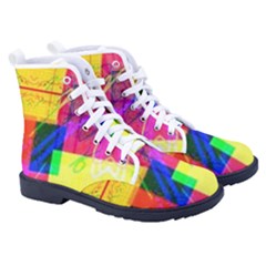 Men s High-Top Canvas Sneakers 