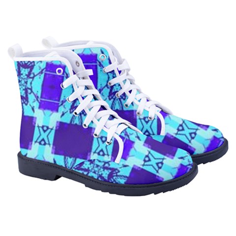 Men s High-Top Canvas Sneakers 