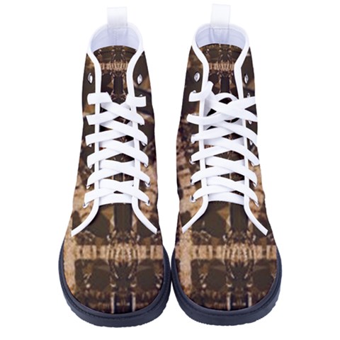 Men s High-Top Canvas Sneakers 