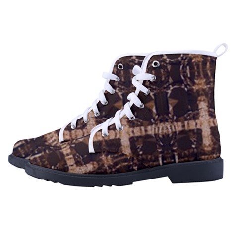 Men s High-Top Canvas Sneakers 