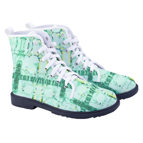 Men s High-Top Canvas Sneakers 