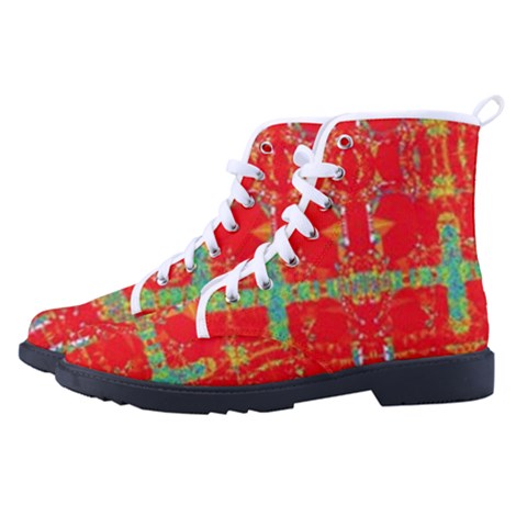 Men s High-Top Canvas Sneakers 