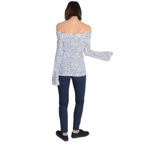 Off Shoulder Long Sleeve Top 