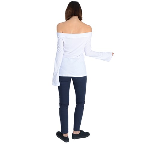 Off Shoulder Long Sleeve Top 