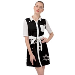 SGDress - Belted Shirt Dress