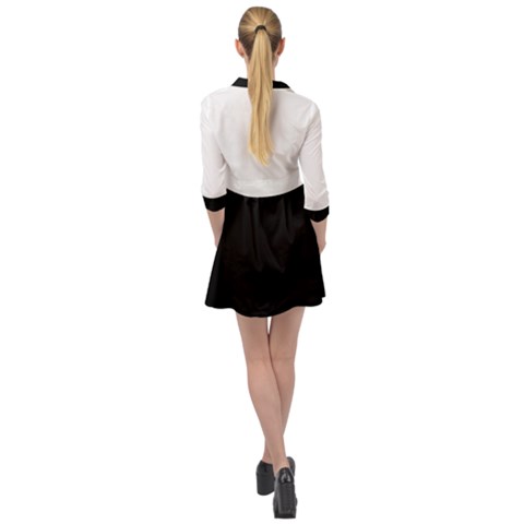 Mini Skater Shirt Dress 