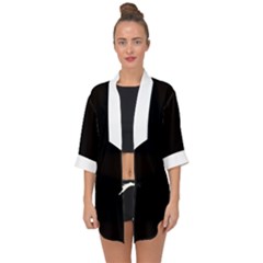 SGKimono6 - Open Front Chiffon Kimono