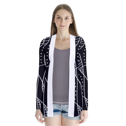 Drape Collar Cardigan 