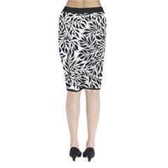 Midi Wrap Pencil Skirt 