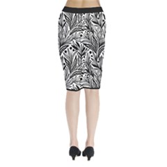 Midi Wrap Pencil Skirt 