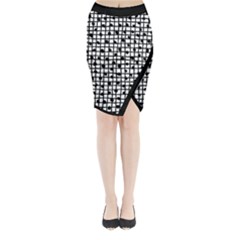 Midi Wrap Pencil Skirt 