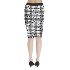 Midi Wrap Pencil Skirt 