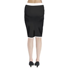 Midi Wrap Pencil Skirt 